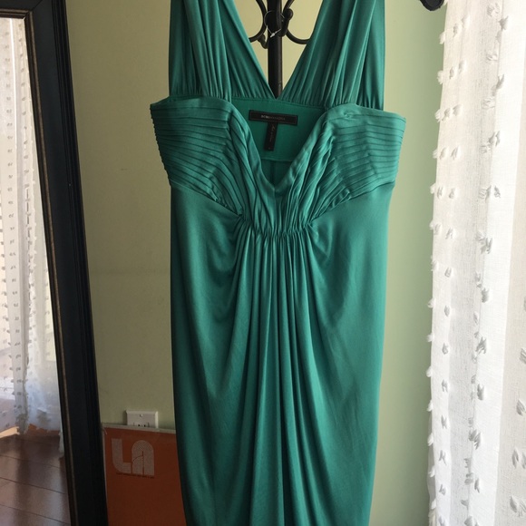BCBG Max Azria turquoise dress - Picture 6 of 8